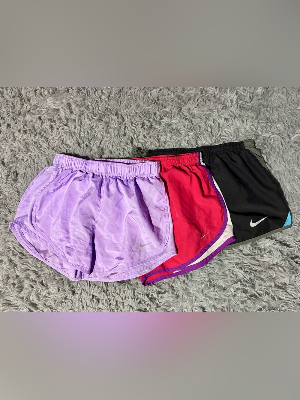 NEW Nike bundle of 3 Tempo running shorts S